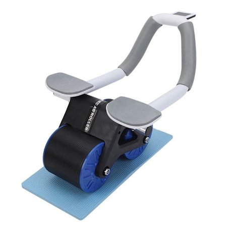 Abdominal Wheel Automatisk Rebound Abdominal Wheel BLÅ