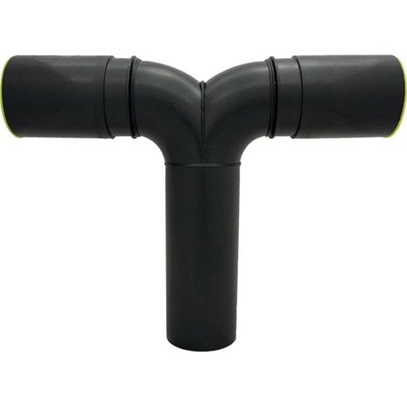 Rebase 40015 Kloaktilslutning dobbelt, til toilet, i stand, Indendørs afløb