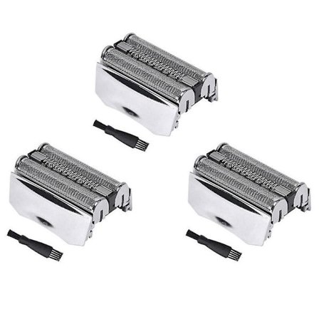 Series 7 Udskiftningshoved Kompatibelt med Braun Series 7 Udskiftningshoved, Braun S7 til Elektrisk Barbermaskine 720, 750CC, 760CC, 790CC, 9565 sølv