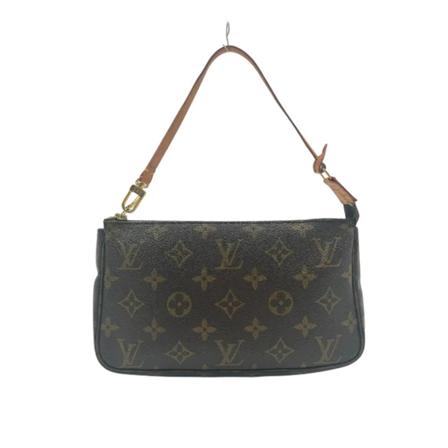 Louis Vuitton Vintage Pre-owned Pochette Accessoires Monogram Taske Brun, Dame Vintage Tasker, Størrelse: ONE Size