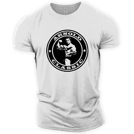 Miesten Kehonrakennus T-paita - Arnold Classic - Gym Training Top