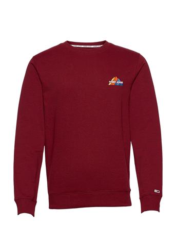 Tjm Mountain Graphic Crew Red Tommy Jeans