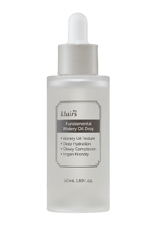 Klairs Fundamental Watery Oil Drop Serum & specialbehandling Dam 50ML