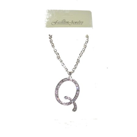 Halsband med bokstaven Q