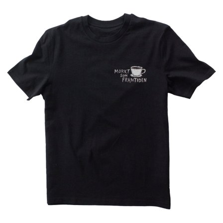 Lemmel T-shirt Mörkt Som Framtiden Black - M