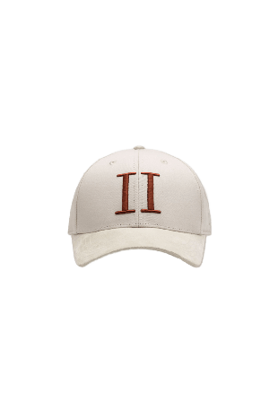 LES DEUX Baseball Cap Suede II Accessoarer Herr Beige ONESIZE