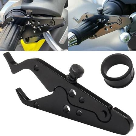 Generelle motorsykkeltilbehør Gasshåndtak Klipp Cnc Aluminium Cruise Control Gasshåndtak Klipp Hjelpehåndtak Fikser