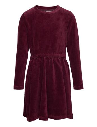 Tndemi L_S Cord Dress Burgundy The New