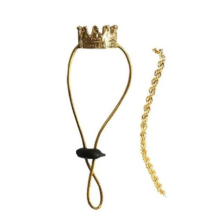 Firben Ornament Pet Hat GYLDT USIKKER BETALING USIKKER