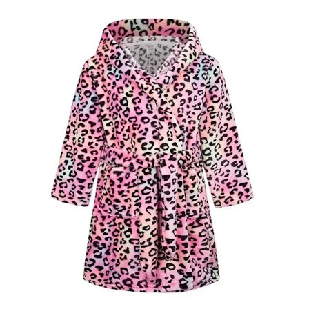 2-14 år Efterår Vinter Badekåbe Børn Nattøj Kåbe Børn Badekåbe Varm Blød Pyjamas Til Piger Drenge Teenage Flanell Kåbe