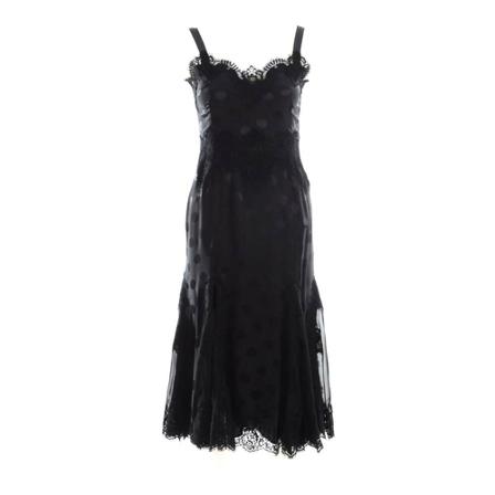 Dolce & Gabbana, Party Dresses Zwart, Dames, Maat:S