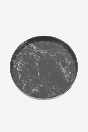 Nordic Furniture Group - Serveringsbakke Saturn - Sort - Bakker - Fra Homeroom