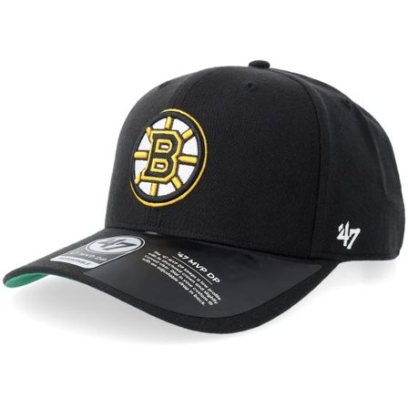 47 Brand - NHL Svart adjustable Keps - Boston Bruins Cold Zone Mvp DP Black/Yellow Adjustable @ Hatstore