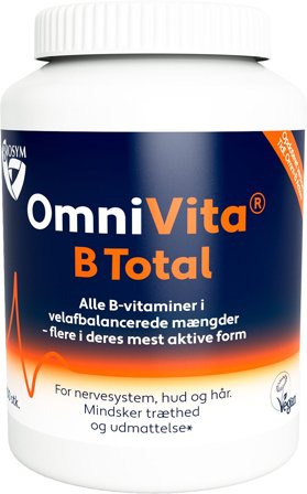 Biosym OmniVita B Total 100 kaps, Helse & Madvarer, B-vitamin, Øvrige
