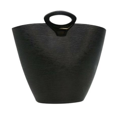 Louis Vuitton Vintage Pre-owned Leather handbags Sort, Dame Vintage Tasker, Størrelse: ONE Size