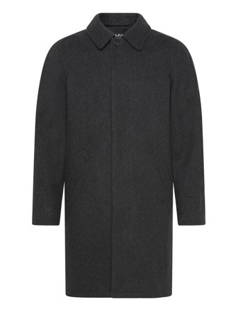 A.P.C. Coat Mac Auster - Grey - XXL
