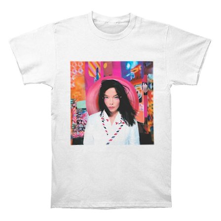 Bjork Post Album T Shirt Kläder