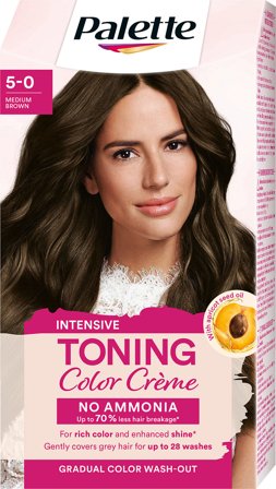 Schwarzkopf Tonings farve 5-0 Medium Brown, Hår, Hårfarve, Toningsfarve