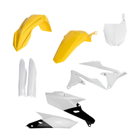 Kit Plastiche Completo Acerbis Yamaha Giallo - Yamaha YZ 450F 2014-2017