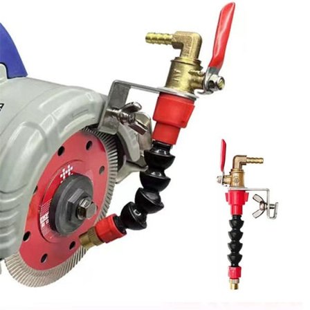 System Dyse Kølevæske Dugende Støvtæt Støv Fjerner Vand Sprayer Til Marmor Mursten Fliser Skæring Maskine