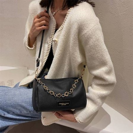 Stor kapacitet damväska