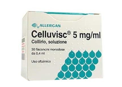 Celluvisc Collirio Monodose 30 Fiale 0,4ml 5mg/ml