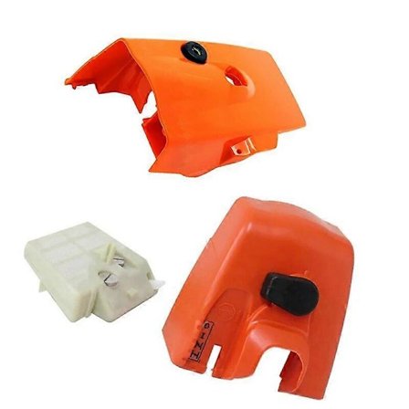 Kåpa Borrad Motorcylinderkåpa Skydd Luftfilterkåpa Luftfilter För Stihl Motorsåg 026 MS260 Kåpa Borrad