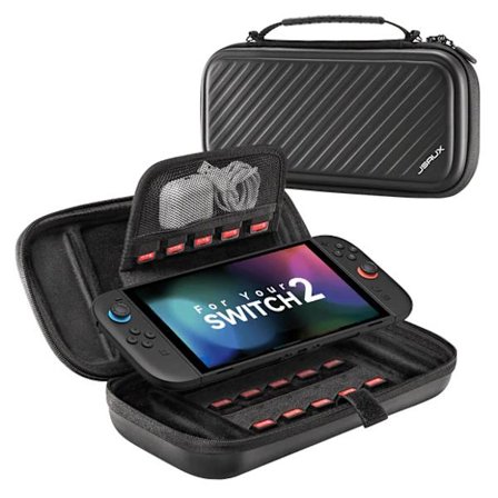 Bärbart fodral Fodral JSAUX för NINTENDO SWITCH 2 - Spelficka