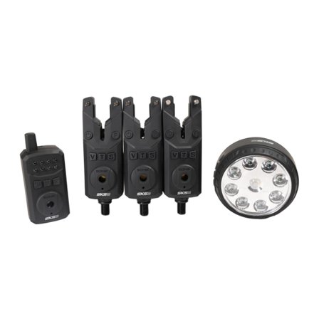 Sonik SKS2 Alarm Set 3+1 + Bivvy Lamp