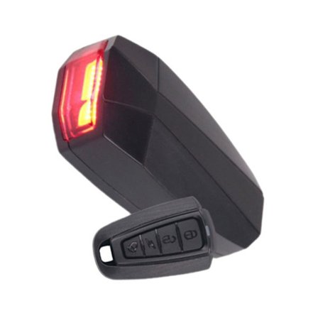 Multifunktionell Cykellarm Lampa USB Uppladdningsbar Natt Säkerhetslarm Lampa för Nattsäker Cykling