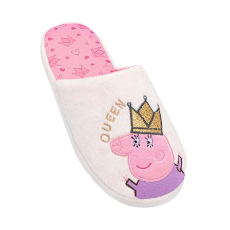 Greta Gris Dam/Dam Queen Mummy Pig Tofflor 5 UK-6 UK Crea