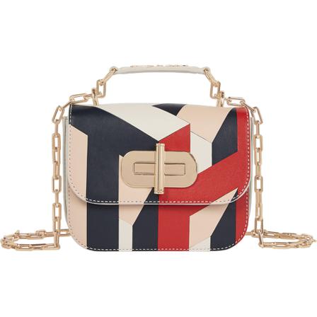 Tommy Hilfiger Crossbody Turnlock Rød, Dame Skuldertasker, Størrelse: ONE Size