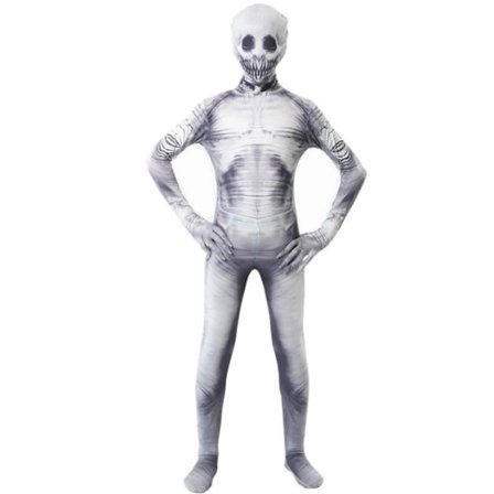 SkeletonCostume Jumpsuit Cosplay Halloween Bodysuit