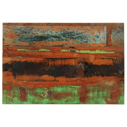 vidaXL Rektangulär bordsskiva 60x90 cm 15-16 mm massivt återvunnet trä