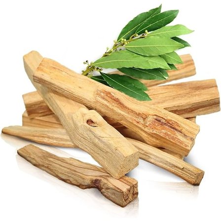 Naturlig Røgelse 50g (4-6 pinde) - Palo Santo Røgelsespinde til Rensning, Aromaterapi og Meditation