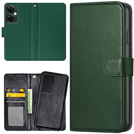 OnePlus Nord CE 3 Lite 5G - Lommebok Deksel Mørkegrønn