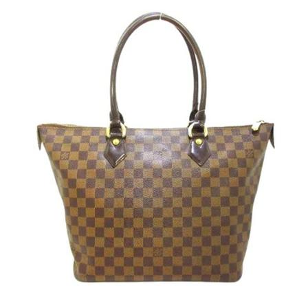 Louis Vuitton Vintage, Pre-owned Canvas louis-vuitton-bags Bruin, Dames, Maat:ONE Size