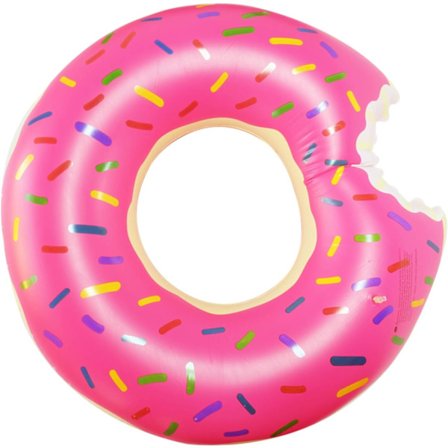 Mordely Pool Floats for Adults Inflatable Donut Pool Float Swimming Rings Only ,
