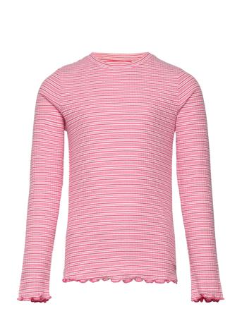 Nkfvemma Ls Slim Top K1 T-shirts Long-sleeved T-shirts Rosa Name It*Betinget Tilbud