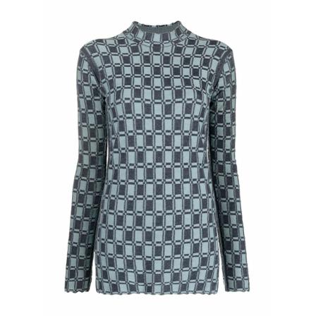 Kenzo, Sweater Blauw, Dames, Maat:M,print