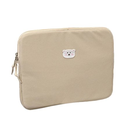 Söt björn datorfodral väska ny 12-tums surfplatta skyddande fodral