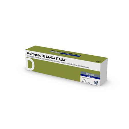 Diclofenac eg 20 Mg/g Gel 1 Tubo 100 g