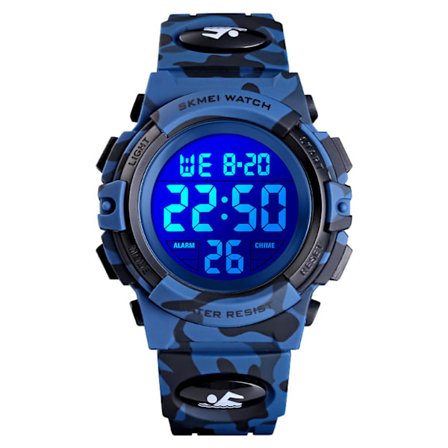 #Chronograf Børneur #Digital Sport Multifunktion Chronograf#