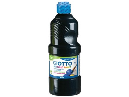 GIOTTO Akrylfärg Giotto 500 ml svart - Lyreco - Skola och förskola - Målarfärg och tillbehör - Akrylfärg