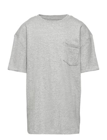 Teen 100% Organic Cotton Pocket T-Shirt T-shirts Short-sleeved Grå GAP