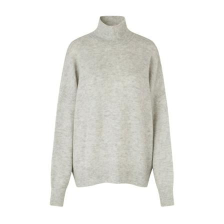 Samsøe Samsøe, Tops Grijs, Dames, Maat:XS,alpaca