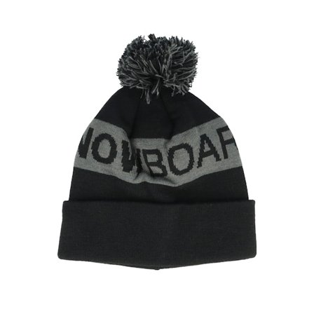 Kinder DC - Schwarz pom Mütze - Kinder Chester Beanie Black Pom @ Hatstore