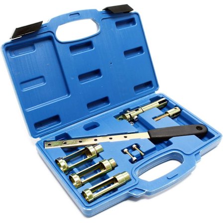 stk. Ventilfjederkompressor værktøjssæt ventilstammepakningsfjerner 8V 12V 16V