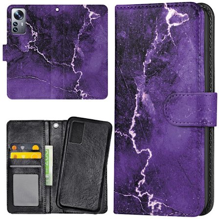 Xiaomi 12 - Plånboksfodral/Skal Marmor