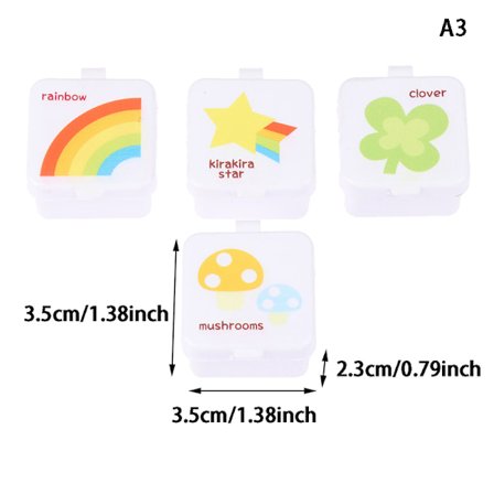 Cartoon Saus Bottle Mini Bento Box Dyrevenn Soyasaus Box